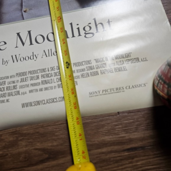 Magic In The Moonlight 2014 Promo Movie Poster 27x40 Colin Firth Emma Stone - Picture 6 of 7